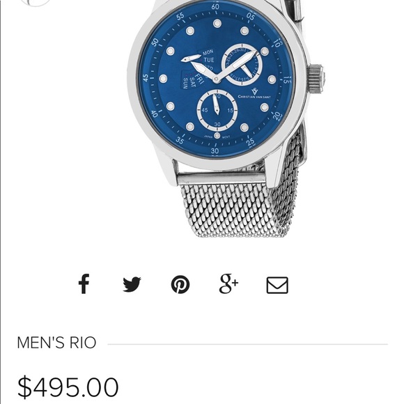 Christian Van Sant Quartz Watch - Picture 3 of 3